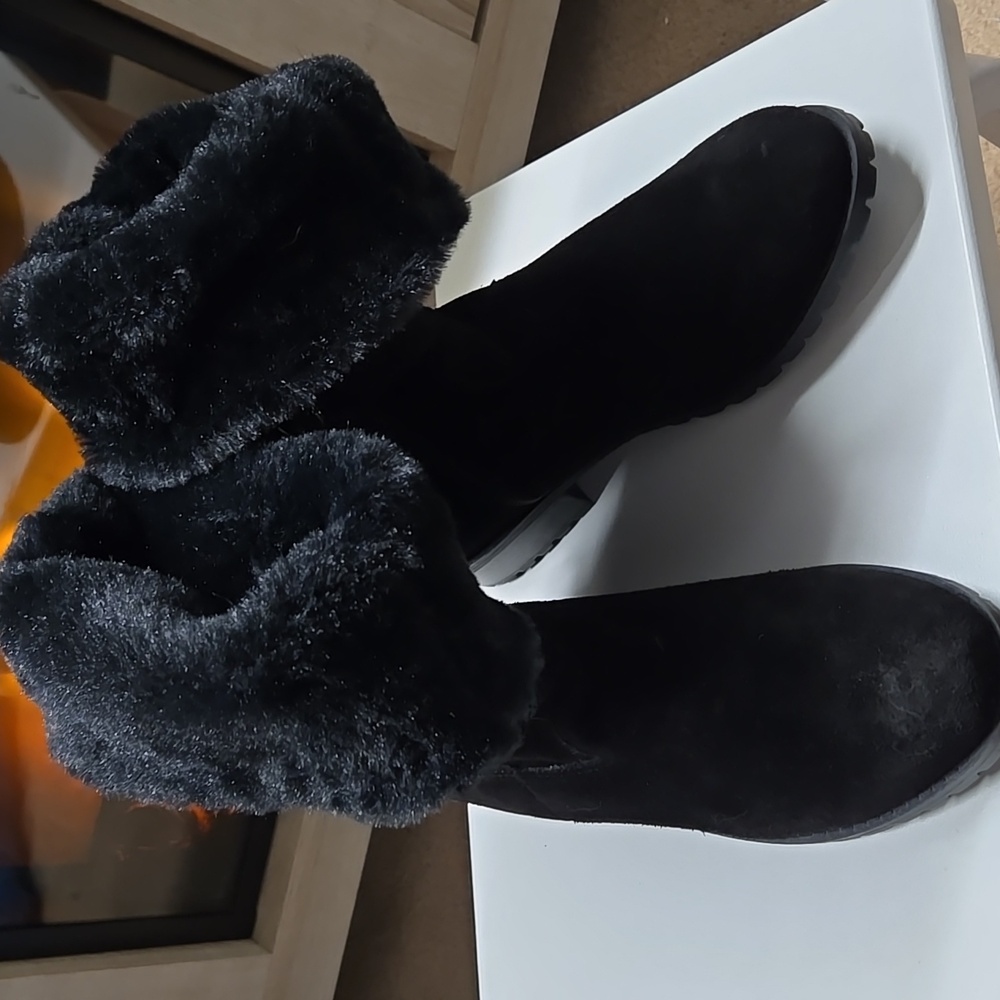 Suede Winter Boots